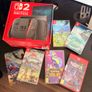Switch 2 bundle with 5 games, 1 collectible game case and console carrying case Image 3