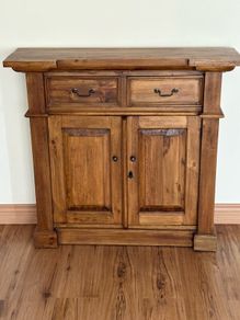 Dark Oak/Pine Spanish style sideboard