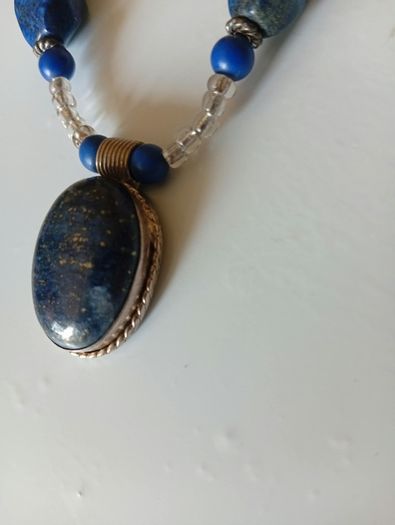 ladies Lapis Lazuli necklace