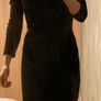 Sandro black dress size 2 - uk 10. Great cond Image 8