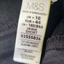 M&S black mix soft stretchy skinny jeggings Sz 16UK Image 10