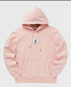 Jordan Flight Fleece Hoody in Pink