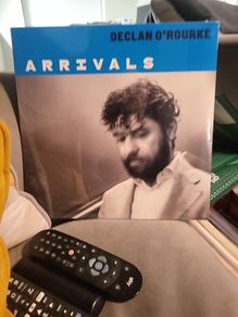 Declan o'Rourke Autographed Arrivals signed vinyl