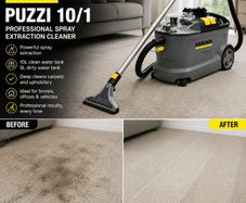 Professional carpet cleaner for rent karcher Puzzi 10/1