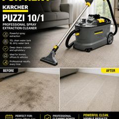 Professional carpet cleaner for rent karcher Puzzi 10/1
