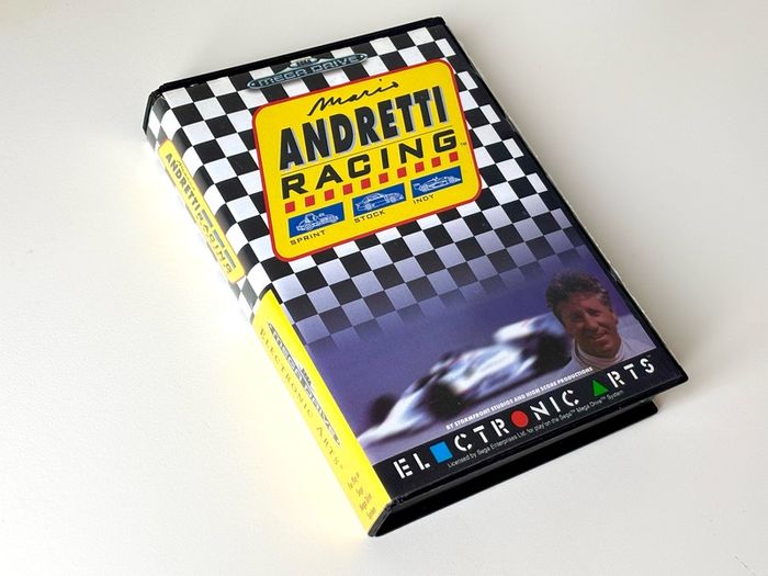 Mario Andretti Racing for Sega Mega Drive - Boxed and Minty