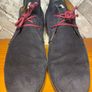 Tommy Hilfiger Mens Navy Blue Suede Ankle Boots UK8 EUR42 Image 4