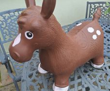 Big Steps Inflatable Donkey Hopper