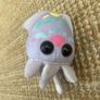 Fluffy toy squid. Image 3