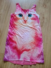 Long Pink Top  Age 10-12