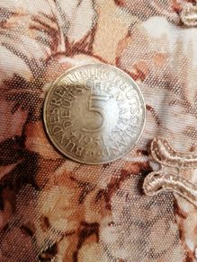 1951 Germany Silver 5 Mark Coin