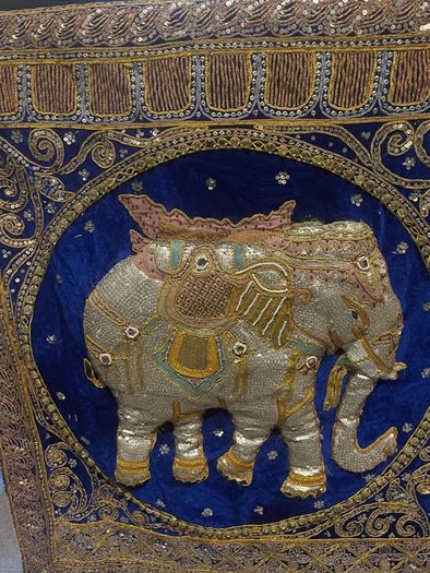 Burmese wall hanging