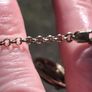 Sterling Silver and White Topaz Necklace/Bracelet/Ring (NOS) Image 9