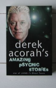 Derek Acorahs amazing psychic stories, paperback book, non fiction,true stories