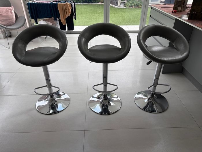 Grey Bar Stools