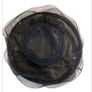 Dark blue Women Organza Hat Wedding Occasion Hat Image 7