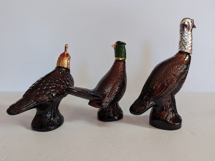 Vintage Avon Wild Bird Bottle Collection