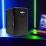 Retro Mini Fridge For Bedrooms 12V Portable Cooler Warmer Refrigerator 6L Small 8 Can Table Top Quiet Mini Fridges For Skincare Food Drinks Kids Home Car & Travel, Black Image 5