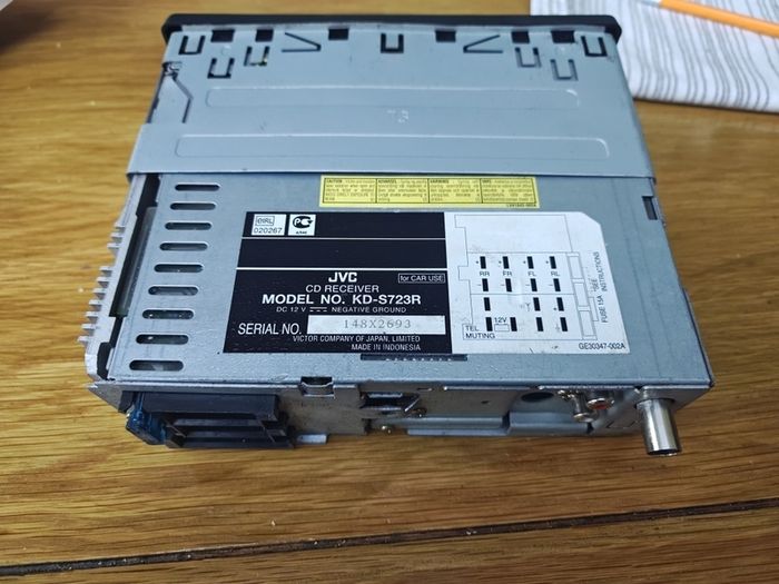 jvc car radio 45w x4 kd-s723r