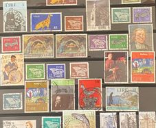 Ireland stamp lot