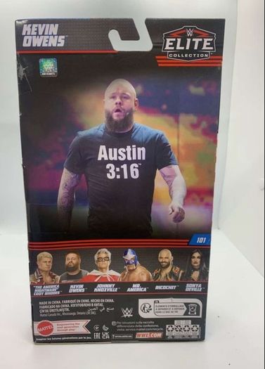 wwe elite series 101 Kevin Owen's action figure