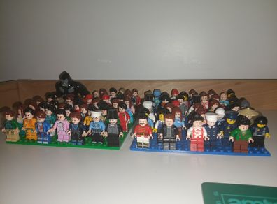 LEGO Compatible Minifigures Lot (80+ Figures)