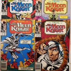 Marc Spector Moon Knight #'s 15-18: The Trial of Moon Knight Parts 1-4  (1990)