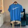 Boys Blue Short Sleeve Nike DRI Fit T-Shirt Image 4