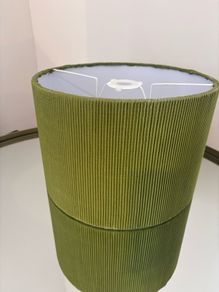 Olive Green Lampshade