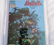 The Punisher Issue 94 CBCS / CGC 9.6 Certified Graded Comic Framed  DC Marvel