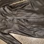 Leather coat Y2K black Image 7