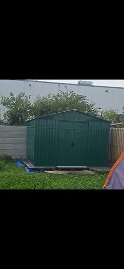 Steel Shed Assembly