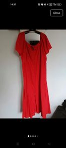 Red Dress Size 22