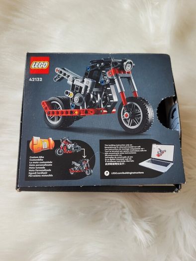 Complete Lego Technic Motorcycle 42132 Set