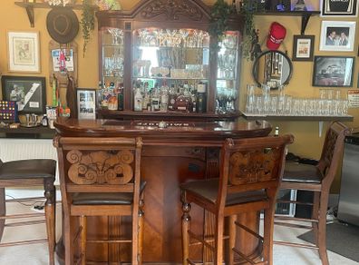 Complete home bar