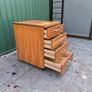 4 x Drawer Oak Locker Image 2