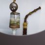 Antique German Handpainted Porcelain Pipe : Hunting Scene Image 2