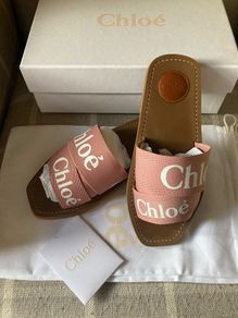 Chloe woody sandals