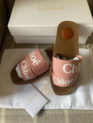 Chloe woody sandals