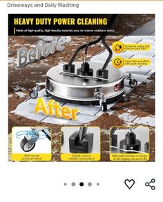 24 inch pressure washer surface cleaner