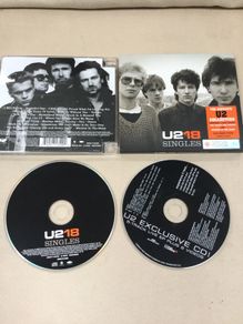 U2 u218 singles with card sleeve and bonus cd