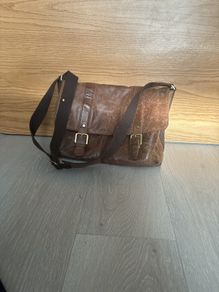 Leather bag - messenger/satchel style