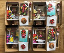 Funko Deadpool Bucket List Complete Set (4 Boxes)
