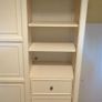 French Style Solid Wood Wardrobe & Chest Combination - Sliding Door, 8 Drawers, Shelving - Cream Image 2