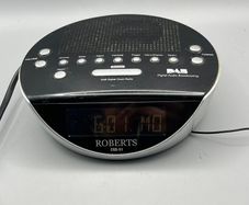 Roberts Clock Radio CRD-51 DAB/FM- RDS (Black/Silver)