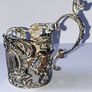 Solid Sterling Silver Spirit Cup Holder/Cert Image 9