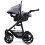 Venecci grey/black buggy, perfect condition with everything in pictures and also isofix base for car seat Image 2