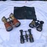 3 X Expandable Early 20th Century Telescopic Opera Binoculars Image 2