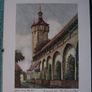 8 X Signed etchings of Rothenburg W. Germany by Ernst Geissendorfer - Circa 1950's Image 9