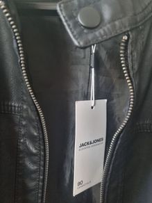 Leather jacket- Jack Jones